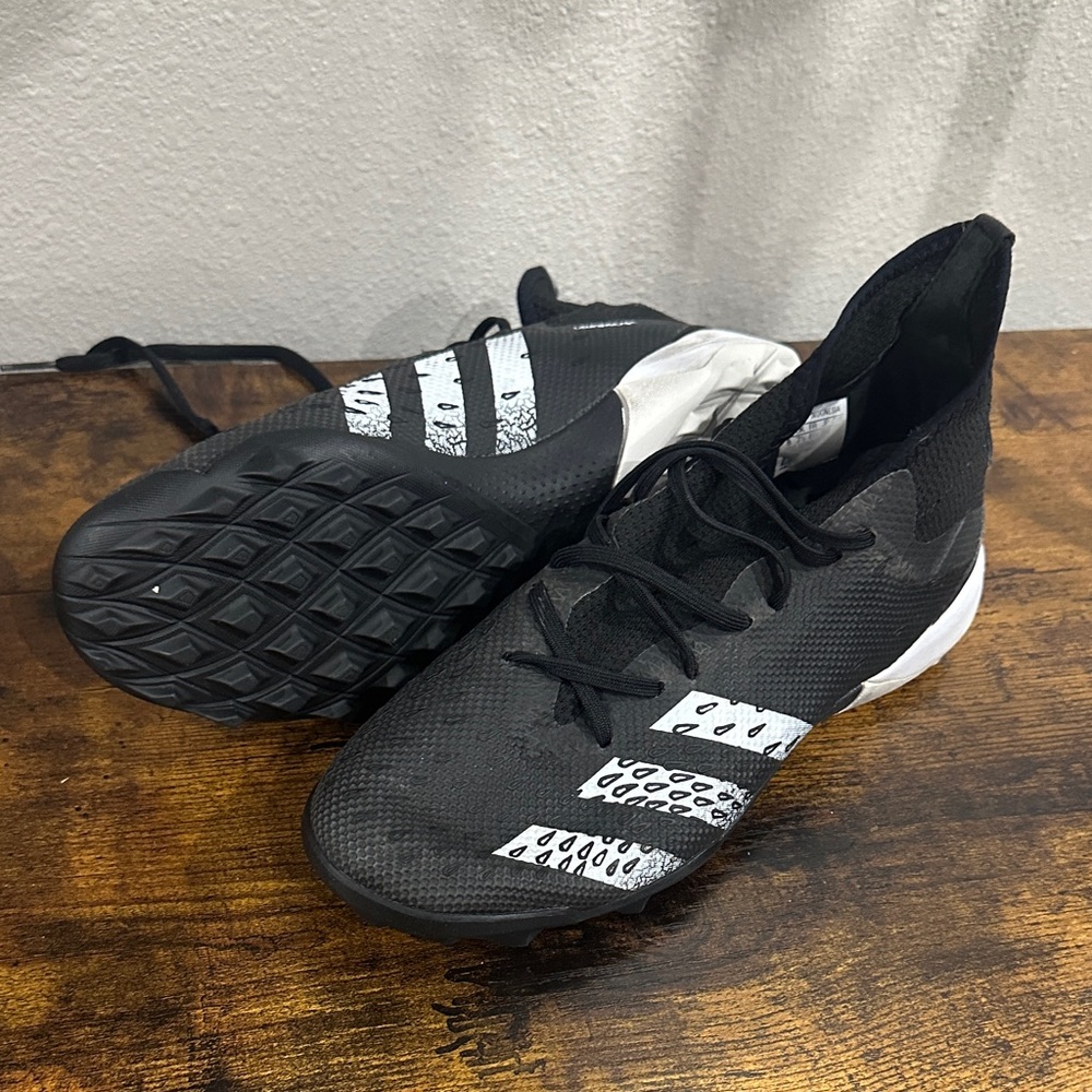 Adidas Men's Black Soccer turf cleats
